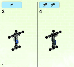 LEGO 44000 instructions page 6 – build guide