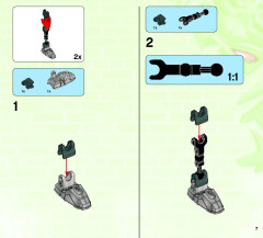 LEGO 44000 instructions page 7 – build guide