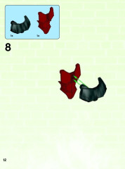 LEGO 44001 instructions page 12 – build guide