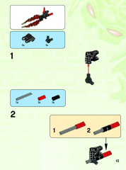 LEGO 44001 instructions page 15 – build guide