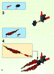 LEGO 44001 instructions page 16 – build guide