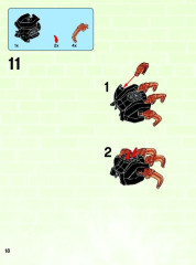 LEGO 44001 instructions page 18 – build guide