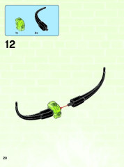 LEGO 44001 instructions page 20 – build guide