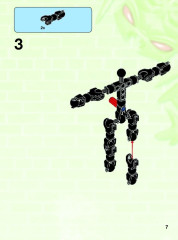 LEGO 44001 instructions page 7 – build guide