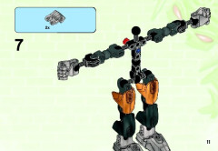 LEGO 44002 instructions page 11 – build guide