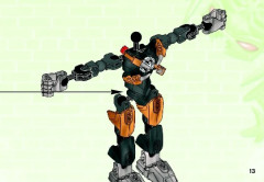 LEGO 44002 instructions page 13 – build guide