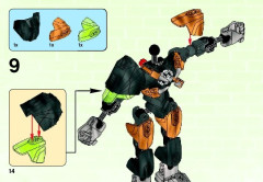 LEGO 44002 instructions page 14 – build guide