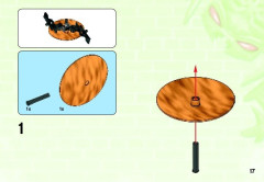 LEGO 44002 instructions page 17 – build guide