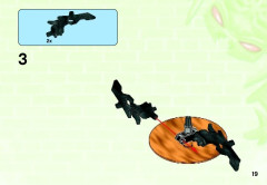 LEGO 44002 instructions page 19 – build guide