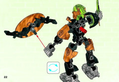 LEGO 44002 instructions page 22 – build guide