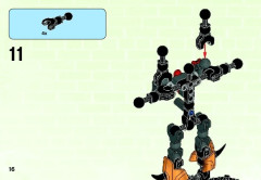 LEGO 44003 instructions page 16 – build guide