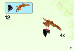 LEGO 44003 instructions page 17 – build guide