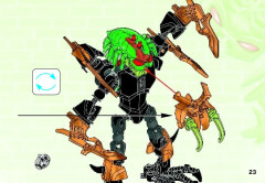 LEGO 44003 instructions page 23 – build guide