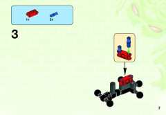 LEGO 44003 instructions page 7 – build guide