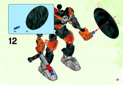 LEGO 44004 instructions page 17 – build guide