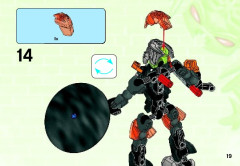 LEGO 44004 instructions page 19 – build guide