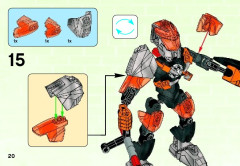 LEGO 44004 instructions page 20 – build guide