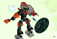 LEGO 44004 instructions page 23 – build guide