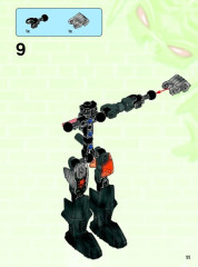 LEGO 44005 instructions page 11 – build guide