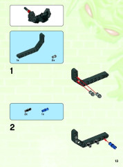 LEGO 44005 instructions page 13 – build guide