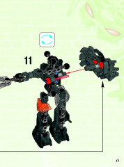 LEGO 44005 instructions page 17 – build guide