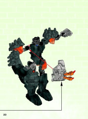 LEGO 44005 instructions page 20 – build guide