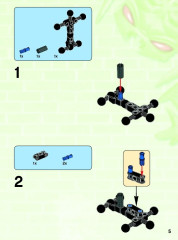 LEGO 44005 instructions page 5 – build guide