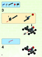 LEGO 44005 instructions page 6 – build guide
