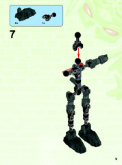 LEGO 44005 instructions page 9 – build guide