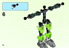 LEGO 44006 instructions page 10 – build guide