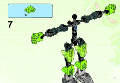 LEGO 44006 instructions page 11 – build guide