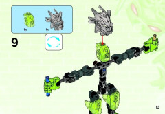 LEGO 44006 instructions page 13 – build guide