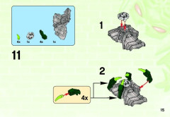 LEGO 44006 instructions page 15 – build guide