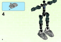 LEGO 44006 instructions page 8 – build guide