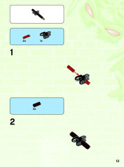 LEGO 44007 instructions page 13 – build guide