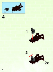 LEGO 44007 instructions page 8 – build guide