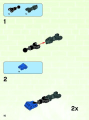 LEGO 44008 instructions page 10 – build guide