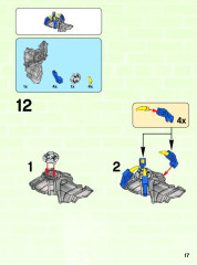 LEGO 44008 instructions page 17 – build guide