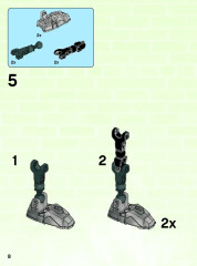 LEGO 44008 instructions page 8 – build guide
