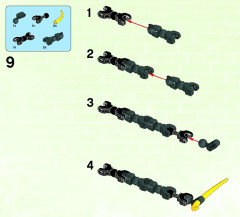 LEGO 44009 instructions page 12 – build guide
