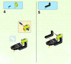 LEGO 44009 instructions page 21 – build guide