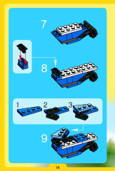 LEGO 4401 instructions page 14 – build guide