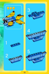 LEGO 4401 instructions page 19 – build guide