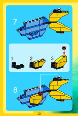 LEGO 4401 instructions page 22 – build guide