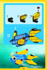 LEGO 4401 instructions page 23 – build guide