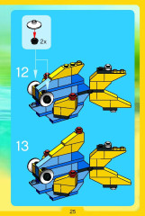 LEGO 4401 instructions page 25 – build guide