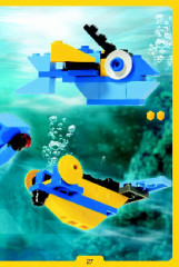 LEGO 4401 instructions page 27 – build guide