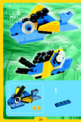 LEGO 4401 instructions page 28 – build guide