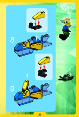 LEGO 4401 instructions page 31 – build guide