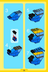 LEGO 4401 instructions page 35 – build guide